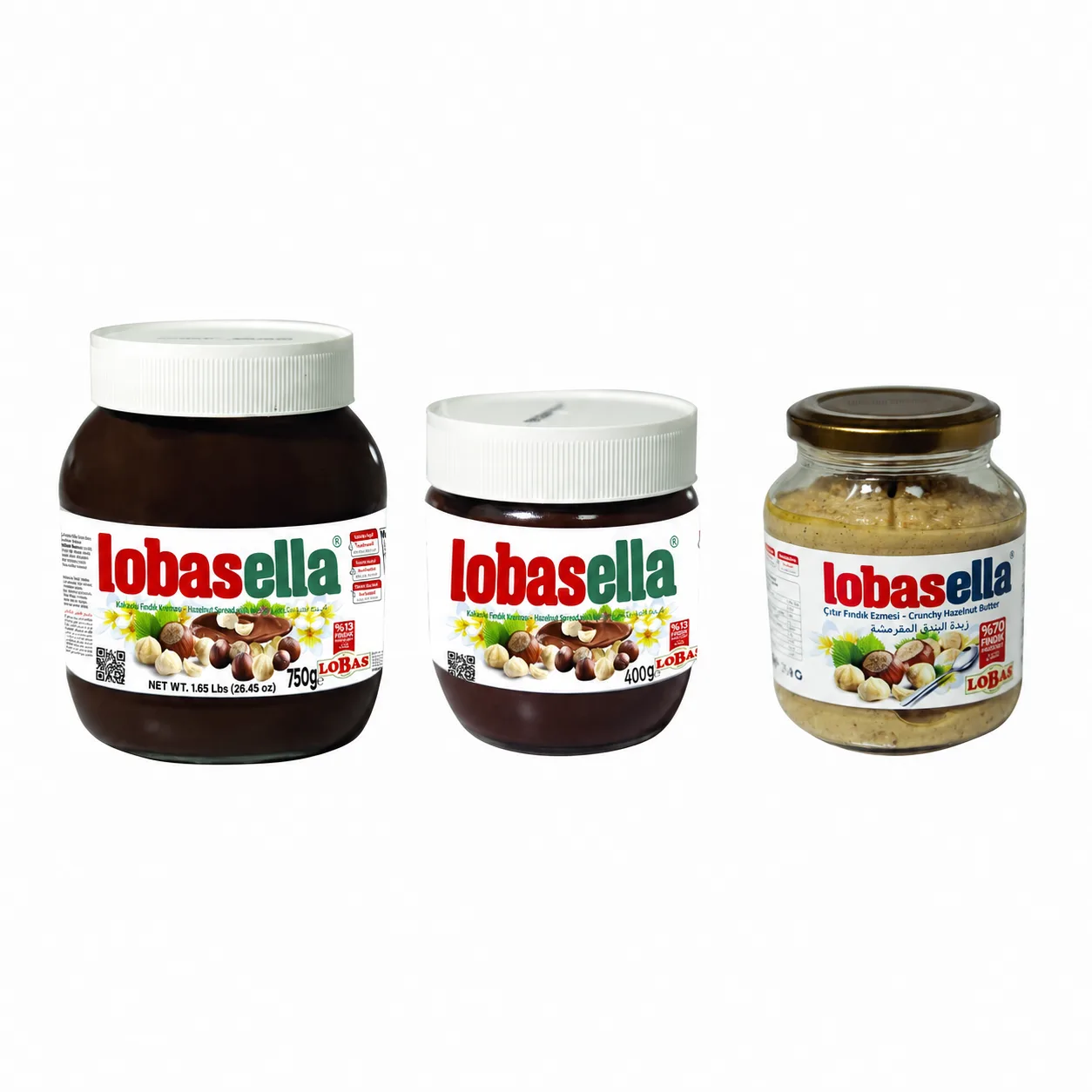 Lobasella Hazelnut Spread & Butter